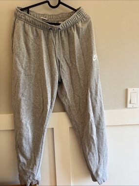 Nike Women’s Grey Jogger Sweatpants with Drawstring